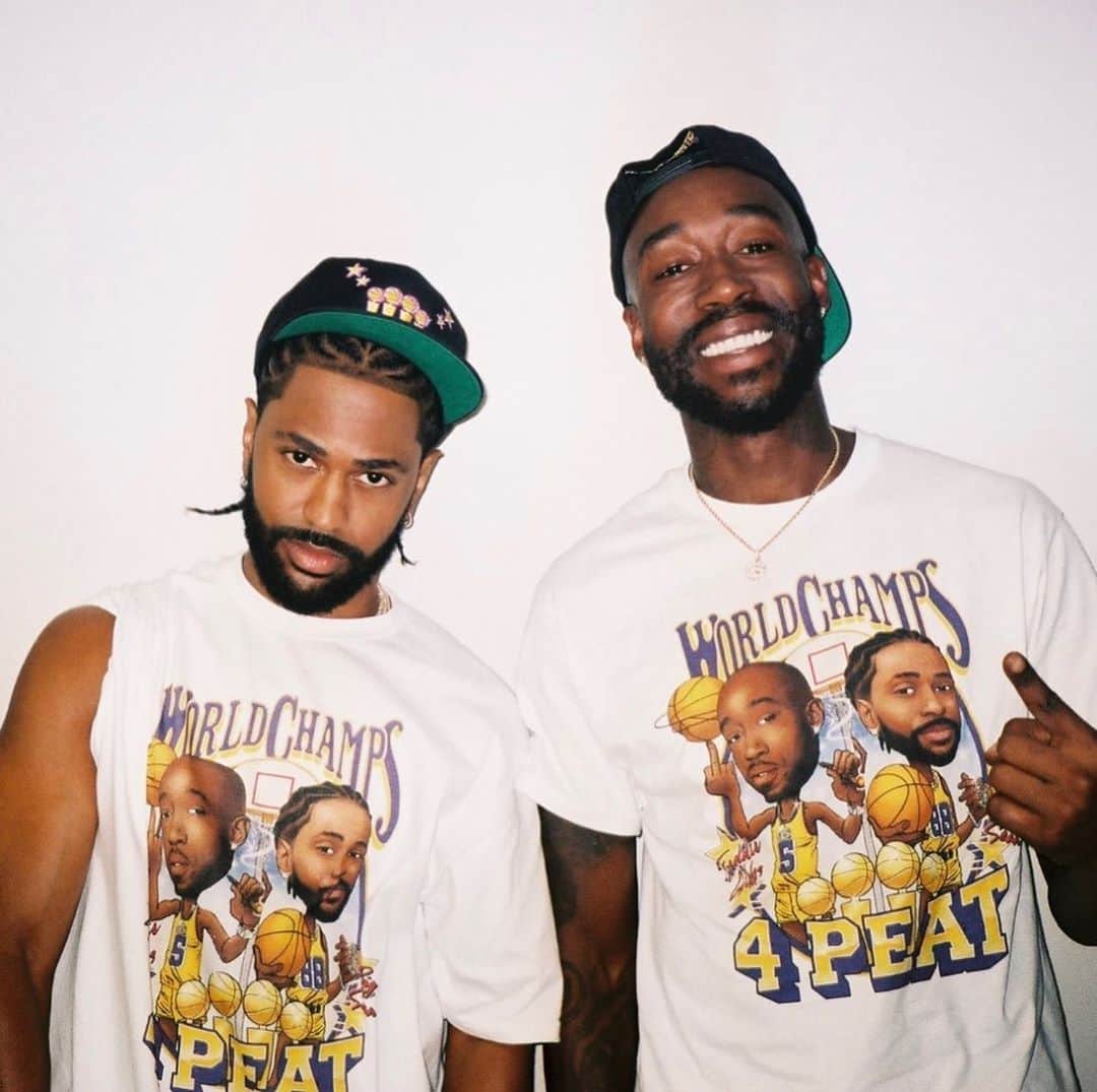 Freddie Gibbsのインスタグラム：「10 Year Vets still winnin  🏆🏆🏆🏆 #4Thangs @bigsean @hitboy 🤞🏿 #RIPNIPSEY 🙏🏿」