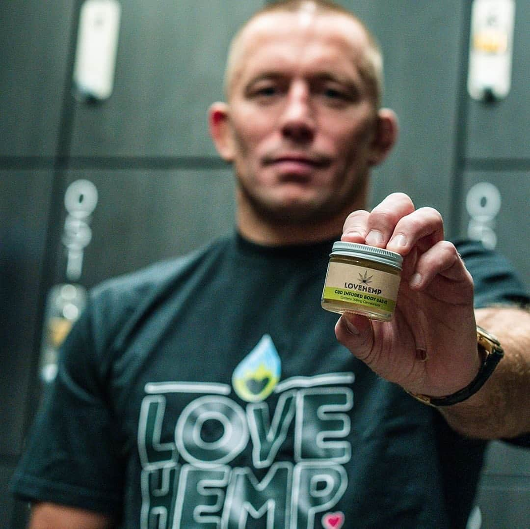 ジョルジュ・サンピエールさんのインスタグラム写真 - (ジョルジュ・サンピエールInstagram)「@lovehempuk CBD body salve is a product I use everyday, my joints wouldn’t be the same without it. @worldhighlifeuk」10月30日 23時13分 - georgesstpierre