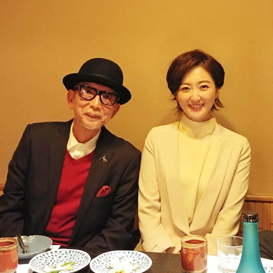 池尻和佳子さんのインスタグラム写真 - (池尻和佳子Instagram)「映画のお話など、とても勉強になります🍀  ペンネーム「中洲次郎」さんでお馴染みの矢野寛次さんと久しぶりの中洲時間を楽しみました‼️  皆さまも、良い週末を～🤗✨  #矢野寛治 さん#中洲次郎 #中洲#博多#石焼#大阪屋 #映画#顔#アンカー #軍歌#渋い#ゲスト#タダイマ #池尻和佳子のトコワカ」10月30日 23時35分 - wakako_ikejiri_rkb