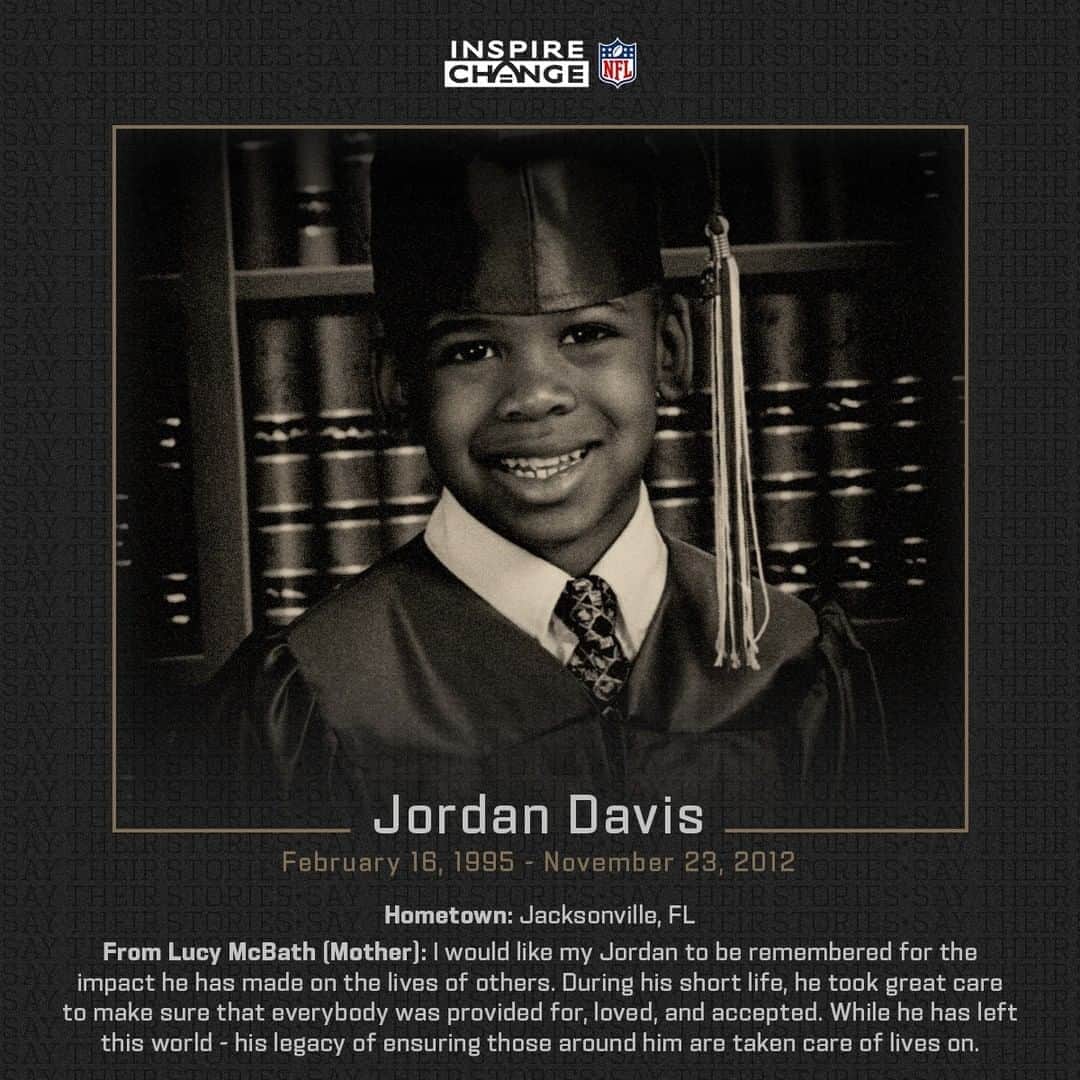 NFLさんのインスタグラム写真 - (NFLInstagram)「Say His Name: Jordan Davis #SayTheirStories」10月31日 0時30分 - nfl