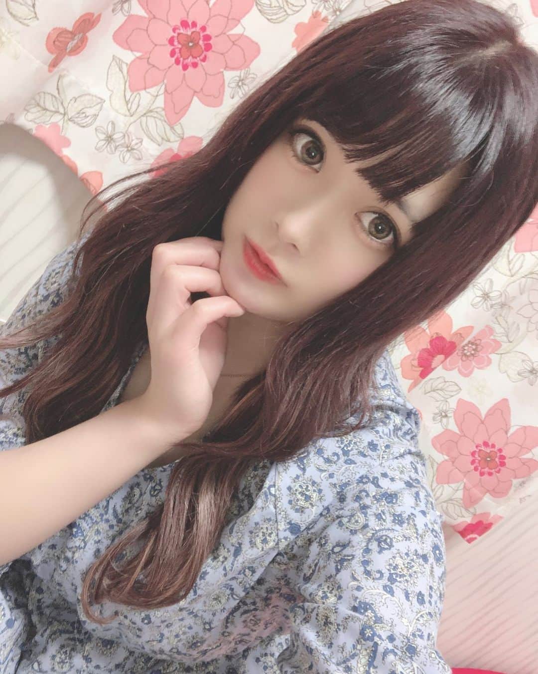 内田琴音のインスタグラム：「かみそめた。 #newhaircolor #newhair #ikebukuro #エクステ」