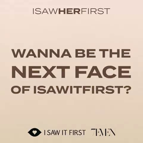 ユアアイズライのインスタグラム：「💫ISAWHERFIRST💫  Have you entered in the hunt to find the next face of ISAWITFIRST yet?🙌  We’ve teamed up with fashion brand @isawitfirst to find the next ISAW icon & W I N a modelling contract with us @7evenmodelmanagement 👏  To enter: 1. Follow @isawitfirst and @7evenmodelmanagement 🤩 2. Visit our #ISAWHERFIRST page on site & fill in your details✏️ 3. Submit a headshot & full length image (bonus points if you’re wearing ISAW!) along with a 10 second clip your walk and a pose (we want to see your natural beauty, so no filters please!) 😍  For more details click the link in our bio👆 . . #isawitfirst #isawicons #model #modellingcontract #7evenmodelmanagement #competition #outfitdaily #clothesaddict #inspo #ootdgram #instafashion #thefashionforce #outfitideasforyou #womenstyle #fashioninspo #outfitpost #getintothisstyle #anotheroutfitpost #autumnwinter2020 #trendhunter #fbloggeruk #luxestyle #theoutfitscrapbook」