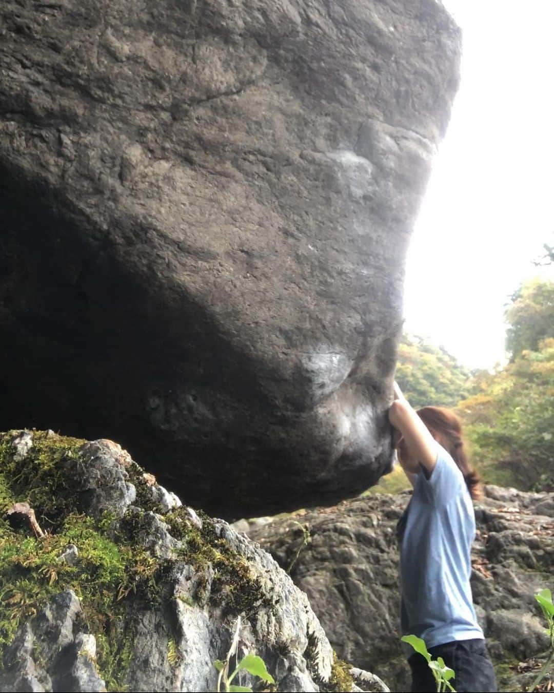 川端彰子さんのインスタグラム写真 - (川端彰子Instagram)「・ 1枚目…激闘 2枚目…ちょ、、も〜〜〜まじで全然進まないんすけど〜☠️  いやー、全然まだまだ見えてこない 。楽しいけど笑 今年の岩は、多少慣れてきたかな。  #climbing #bouldering #激闘」10月31日 1時26分 - akiko_kawabata_ha