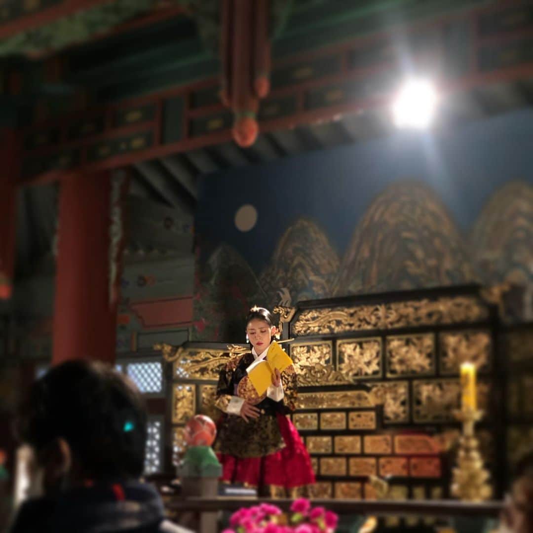 チン・イェソルのインスタグラム：「♥️  #mbc대하사극  #찬란한내인생」