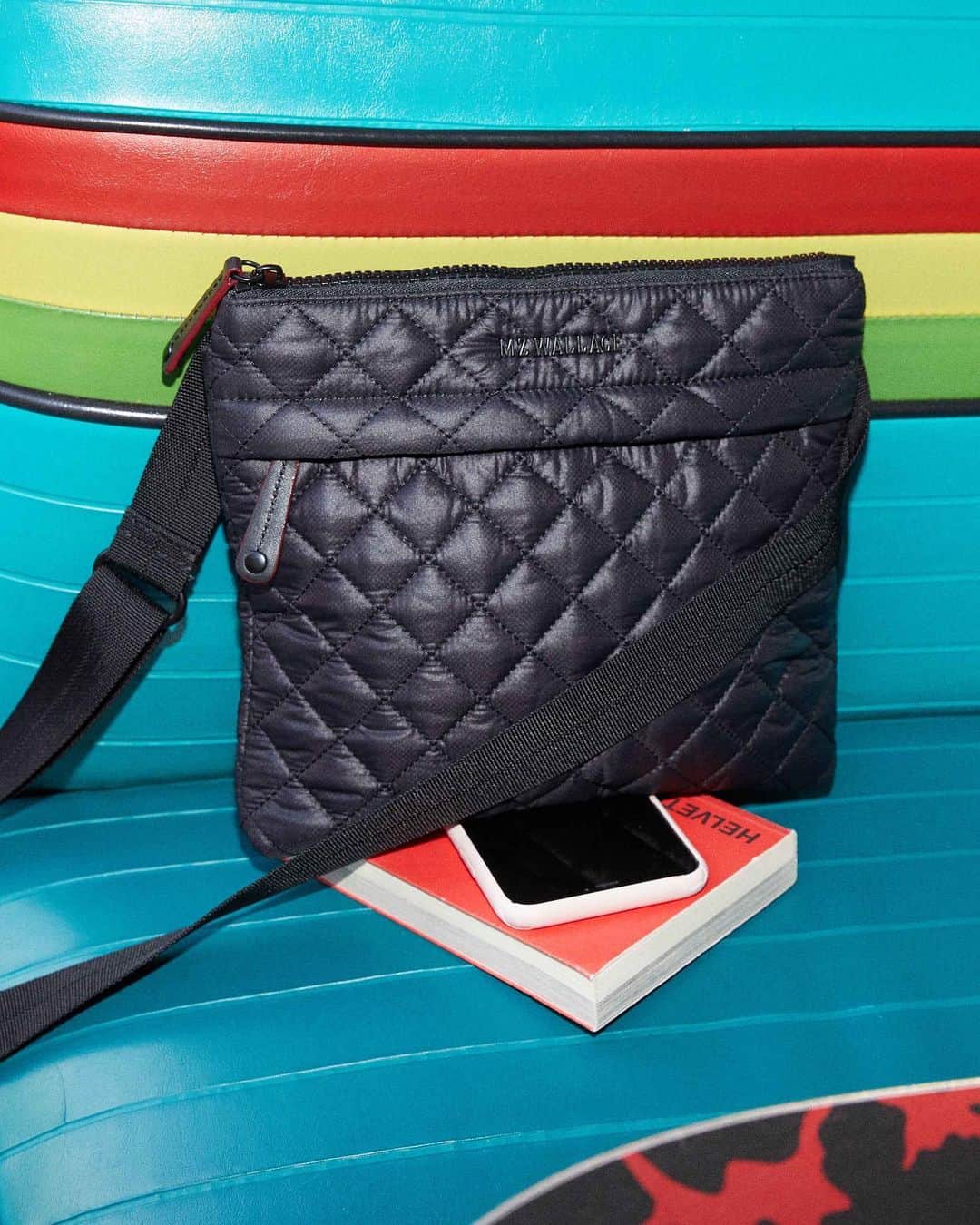 MZウォレスのインスタグラム：「ICYMI: You asked, we're delivering! Behold the Flat Metro Crossbody — a style with enough room for the items you need to be out all day, that's still slim and small enough to stay out of your way. Tap to shop!」