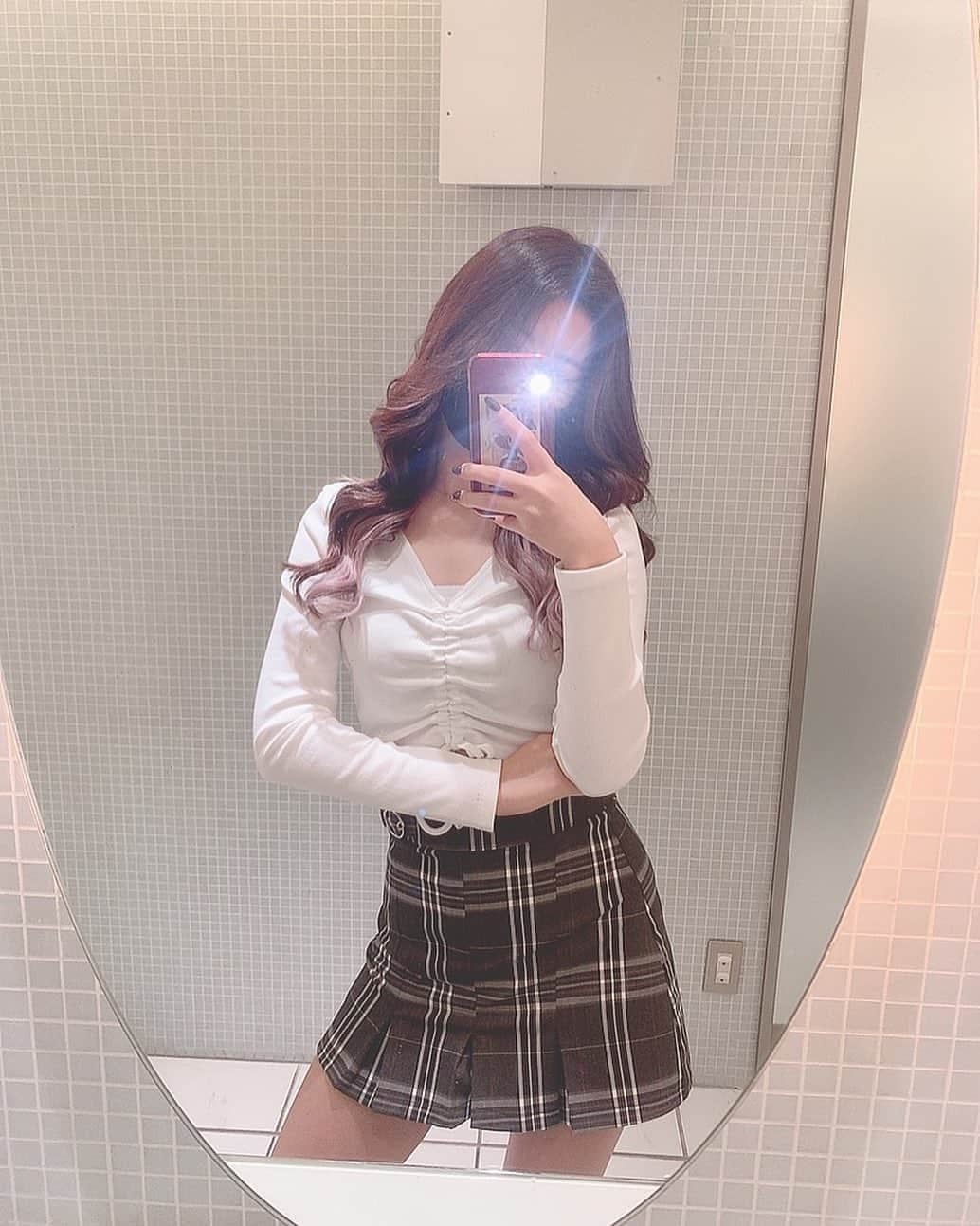 渡邊真由のインスタグラム：「インナーカラーいれましたが 写真じゃわからない📸♡」