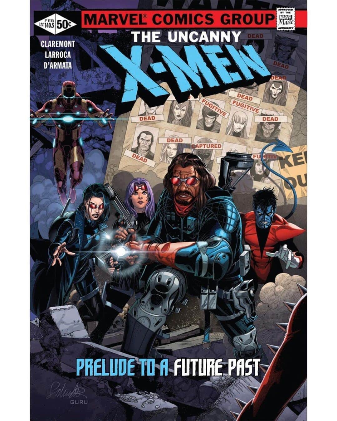 Marvel Entertainmentさんのインスタグラム写真 - (Marvel EntertainmentInstagram)「First look! Here’s a sneak peek at "Uncanny X-Men" #140.5, the prequel to 'Days of Future Past'! Preview this all-new story from Chris Claremont and Salvador Larroca on Marvel.com.  Available exclusively in the #MarvelMade Paragon Collection: Chris Claremont, order now on MarvelMade.net.」10月31日 2時33分 - marvel