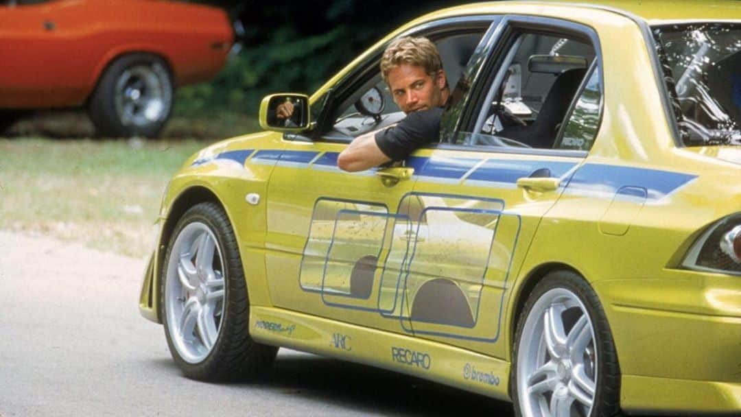 ポール・ウォーカーのインスタグラム：「“All right, let’s see what this thing can do.” ⁣⁣ ⁣⁣ Can you guess what make and model this #2Fast2Furious ride is? ⁣⁣ ⁣⁣ #FBF #TeamPW」