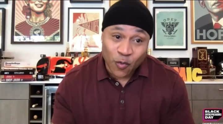 LL・クール・Jのインスタグラム：「You gotta be on it. Head to my stories to see my full interview with @thesharkdaymond !」