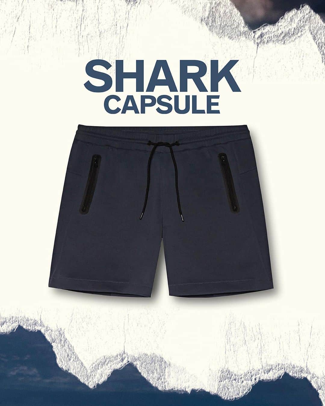 オールバーブラウンのインスタグラム：「Tap to shop our Shark swim shorts. There’s a pair for everyone in this capsule, a tailored sweat short, a sportier Bulldog style & our classic Bulldog swim short - each one being a perfect addition for an active get-away. 🦈 #DoseOfSun #OrlebarBrown #OBsAroundTheWorld」