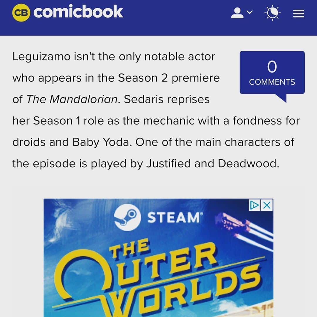 ジョン・レグイザモさんのインスタグラム写真 - (ジョン・レグイザモInstagram)「Im Unrecognizable i hope in #mandalorian but it is yours truly!」10月31日 3時27分 - johnleguizamo