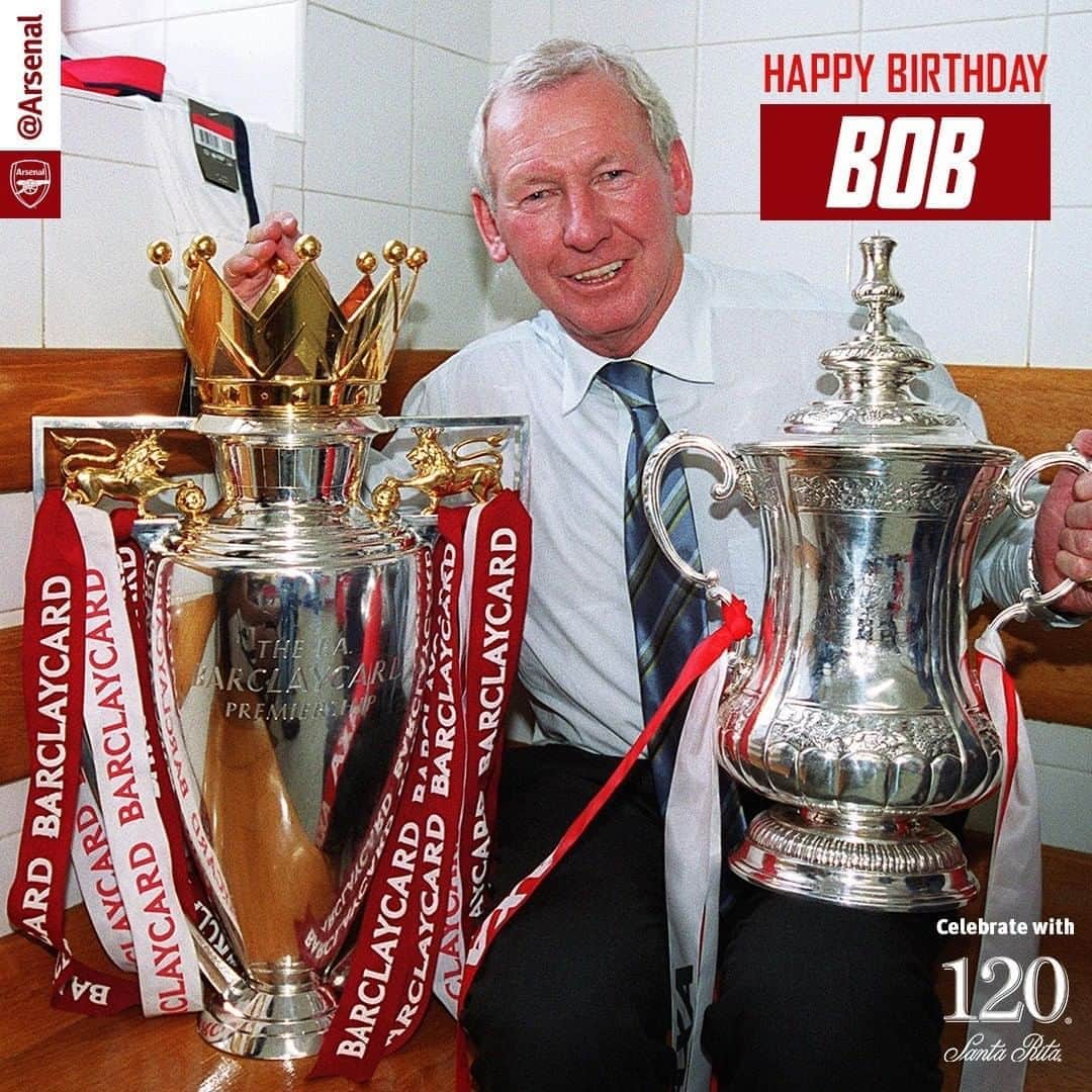 アーセナルFCさんのインスタグラム写真 - (アーセナルFCInstagram)「An Arsenal legend. A true gentleman.  Happy birthday to our very own Bob Wilson ❤️」10月31日 4時30分 - arsenal