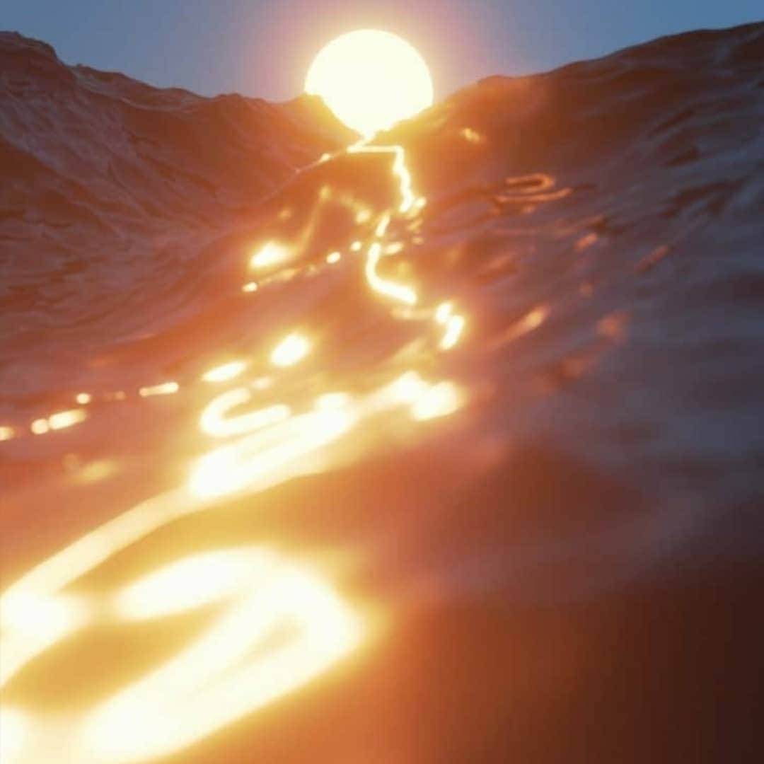 ルル フロストのインスタグラム：「Liquid gold magic via @__nrda what imagery phewwwwEEE 🌅🔥」