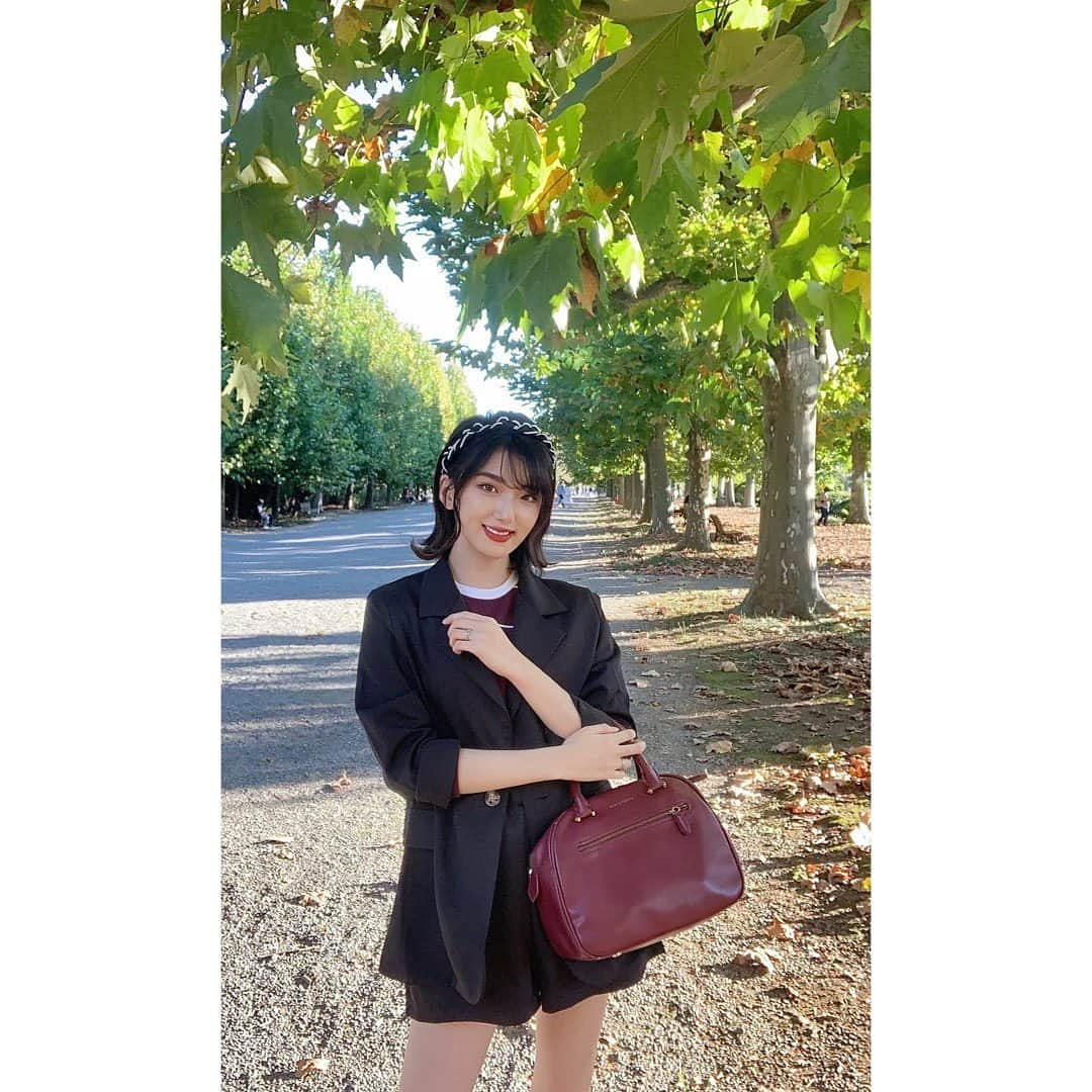 愛川アヤノさんのインスタグラム写真 - (愛川アヤノInstagram)「: : : 秋コーデで撮影です🎃🍁🍠 : : :」10月27日 8時31分 - loveriver_official