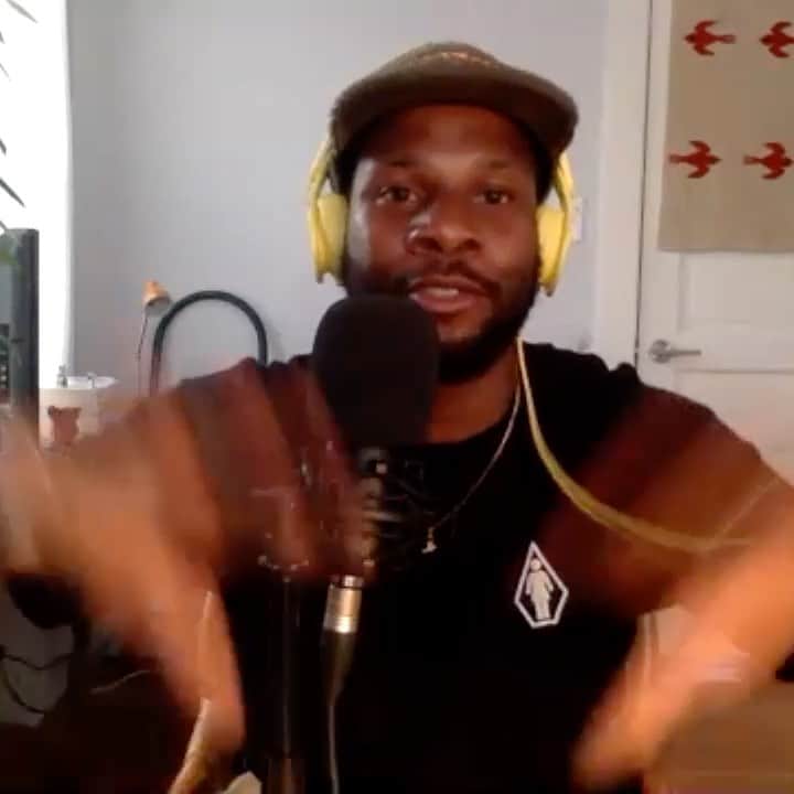 ボルコムのインスタグラム：「Comment your favorite rap rock below... no judgements 🤔 🗣 Episode 4 of True Conversation hosted by @fattonyrap 🎙 with @tadebimpe @wilbertlcooper & @chucktreece out now!  👉🏽 vol.cm/podcast 👈🏽 #TRUECONVERSATION @volcomstudio」