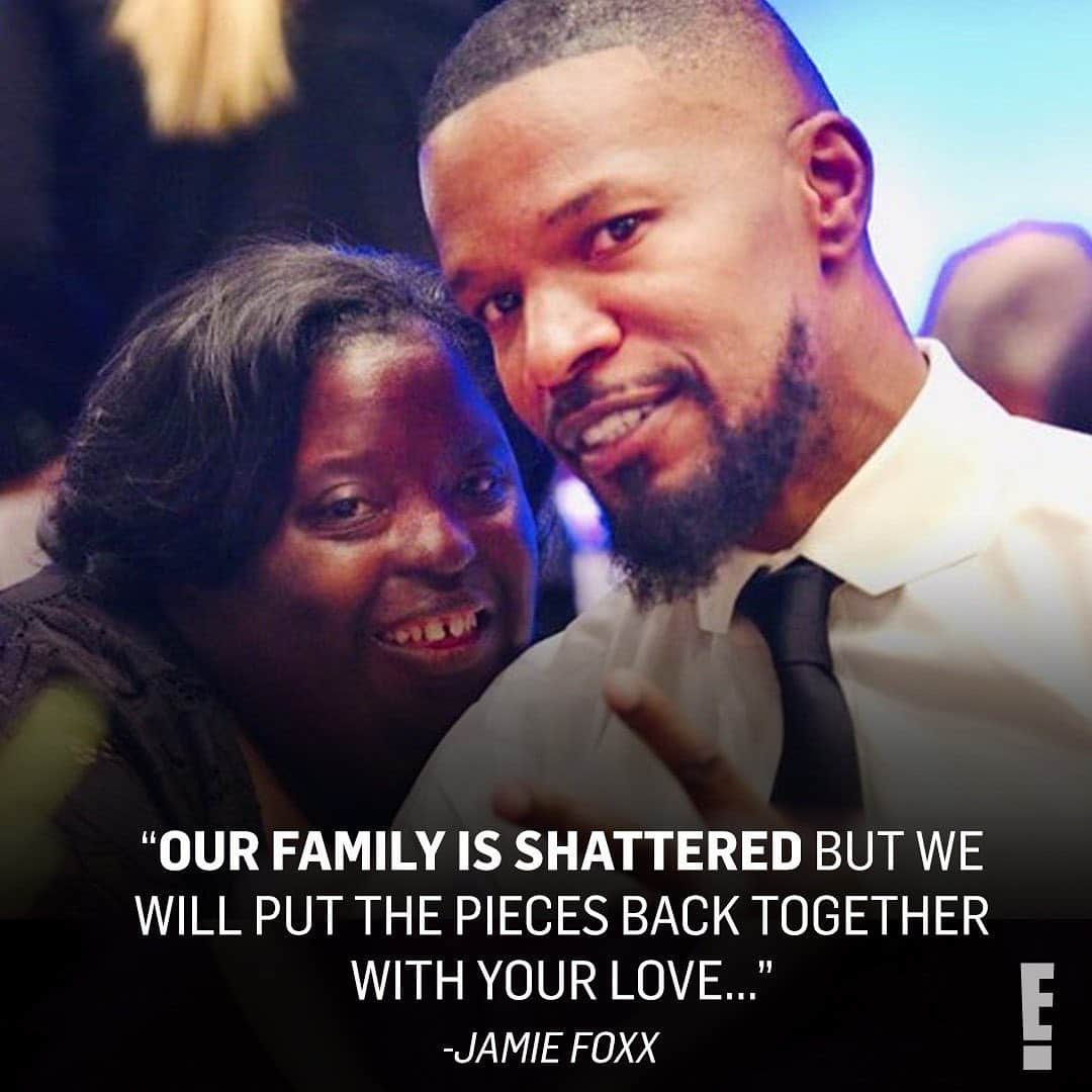 E! Onlineさんのインスタグラム写真 - (E! OnlineInstagram)「Jamie Foxx and his family are mourning the loss of his sister Deondra. 💔 His heartbreaking statement is at the link in bio. (📷: Instagram)」10月27日 8時48分 - enews