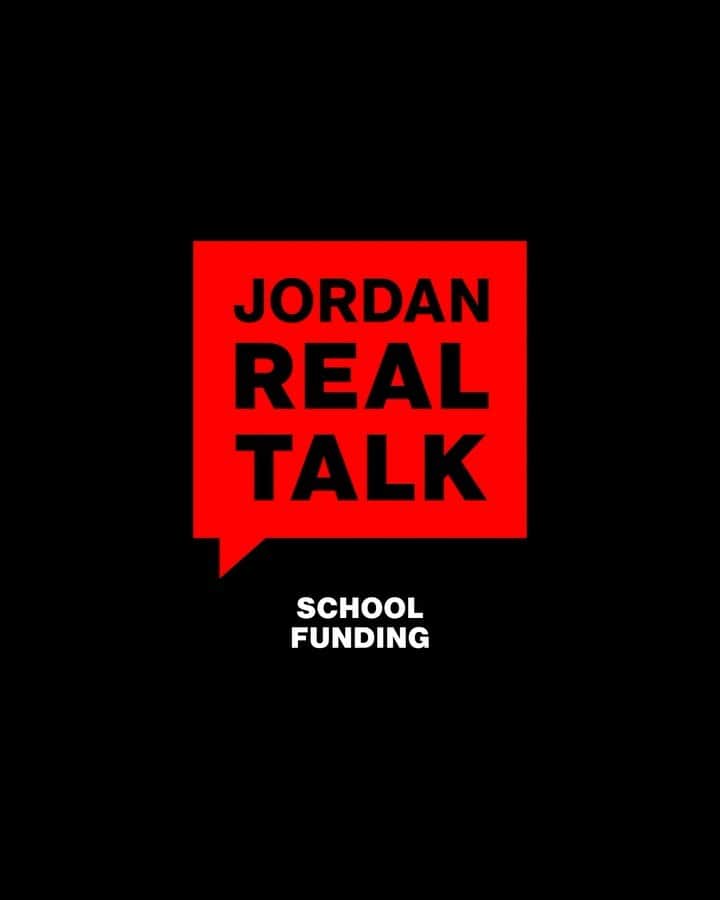 Jordanのインスタグラム：「Action over words. In this week's Knowledge Drop, we break down the imbalances in school funding, and its connection to student dropout and incarceration rates.」