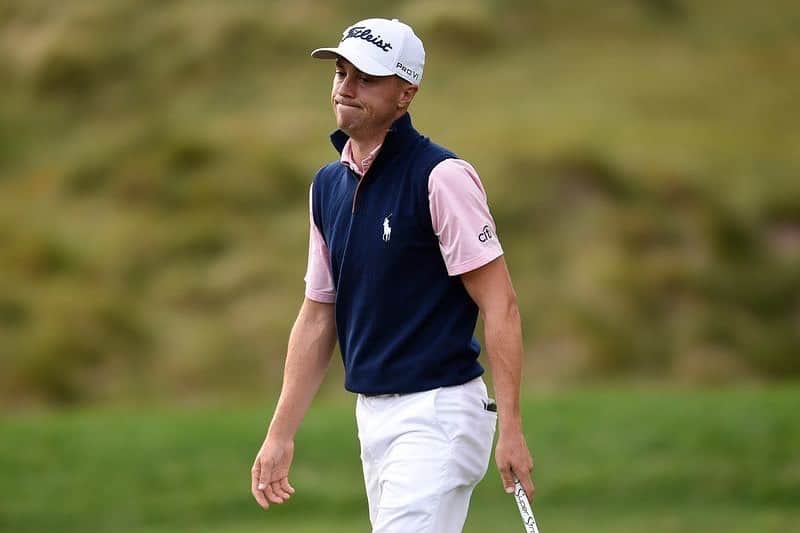 ジャスティン・トーマスのインスタグラム：「Gutted with my back 9 yesterday, but PC @patrickcantlay earned that 🏆. Game is trending the right direction... 2 weeks to get ready for @themasters」
