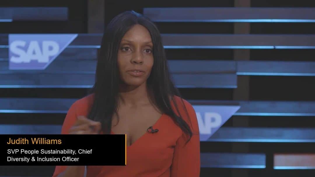 SAPのインスタグラム：「What does it mean for a company to make diversity and inclusion part of its DNA? See how an important shift in mindset can make the workplace more inclusive ➡️ http://sap.to/6176G7xiO」