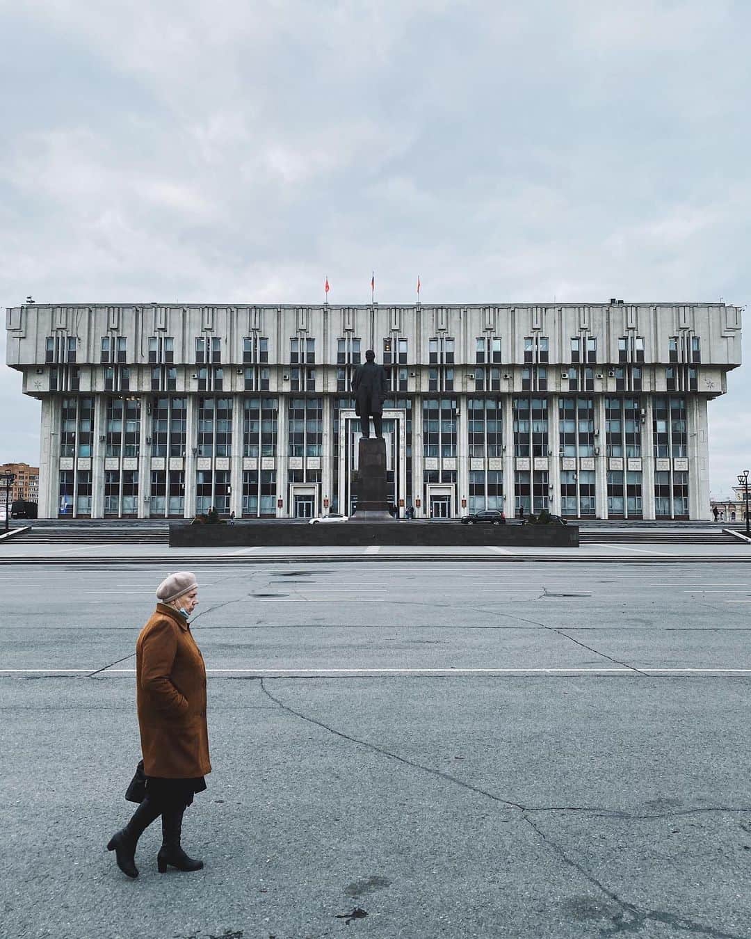 のインスタグラム：「Как будто в Пхеньяне побывал. #Тула」