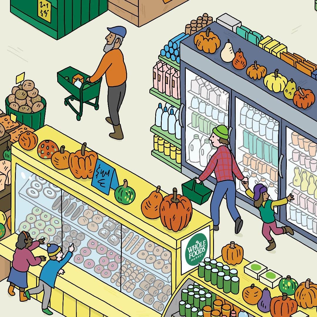 Whole Foods Marketさんのインスタグラム写真 - (Whole Foods MarketInstagram)「Just because we’re stuck indoors this Halloween doesn’t mean we can’t have fun trick-or-treating! Follow along all week as we pass out all sorts of tricks and treats for you to enjoy – tap the image to reveal a "trick" and a "treat" and make your choice by tapping either account tag!」10月27日 5時29分 - wholefoods
