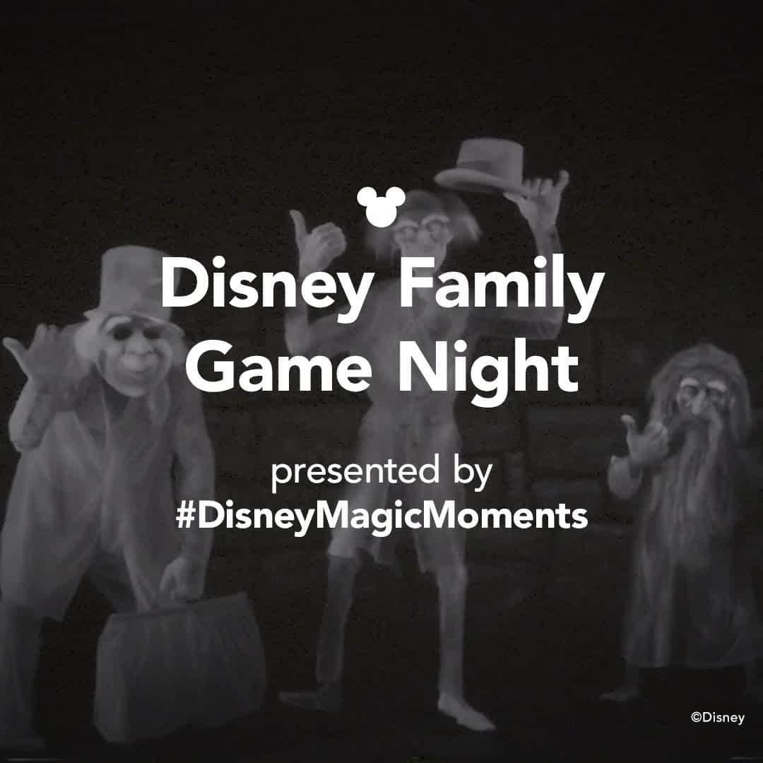Walt Disney Worldのインスタグラム：「Let out a shriek so everyone in your household can hear you because this Friday is another Disney Family Game Night. This time you must bring your bravery for we will head into the shadows and the attractions that are known to create some frights. #DisneyMagicMoments ✨🎃」