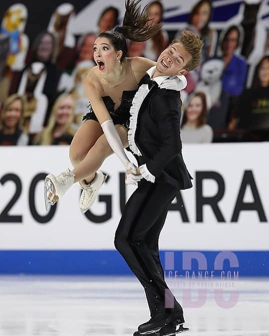 ロレイン・マクナマラのインスタグラム：「⁣⁣We are thrilled with our competitive debut last week at Skate America! Thank you so much to @usfigureskating and @orleansarena for making this opportunity possible and for putting our health and safety as the top priority. We can’t wait to keep pushing onwards and upwards!💫⠀ .⠀ .⠀ .⠀ #skateamerica #gpfigure #teamusa #figureskating #icedance #dance ⠀」