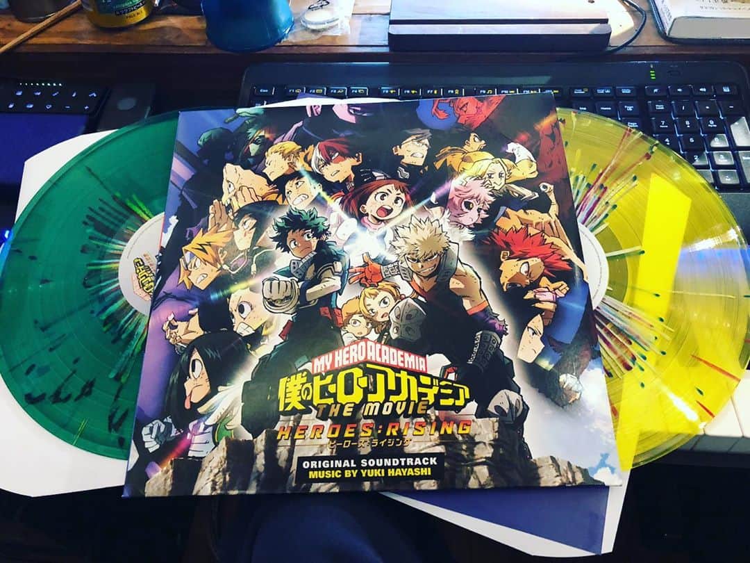 林ゆうきさんのインスタグラム写真 - (林ゆうきInstagram)「I finally got my hands on this amazing vinyl record! #myheroacademia」10月27日 8時15分 - yukihayashi1231