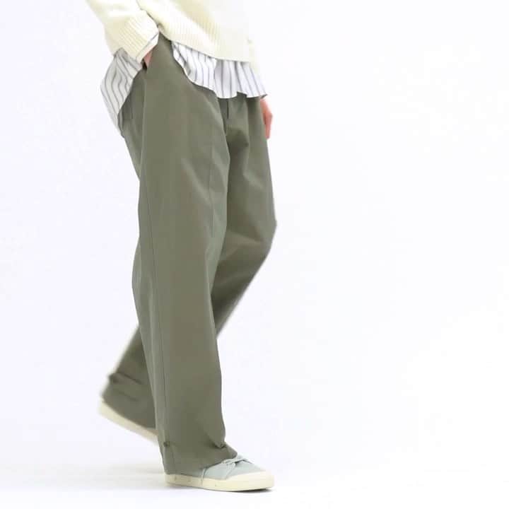 のインスタグラム：「【MP STORE】 AUTUMN/WINTER COLLECTION 2020 "MOTOR CYCLE"  マッキントッシュ フィロソフィーグレイラベルのシグネチャーモデル、モーターサイクルシリーズ。  《Balcombe》 ヴィンテージモーターサイクルトラウザーズをリファインした"Balcombe(バルカム)"。ウエストのバックル付き共地ベルトがアイコンのミリタリーパンツ。裾にはアンクルタブが付いているのでシルエット調整が可能。  #MPSTORE #MACKINTOSHPHILOSOPHY  #GREYLABEL #MPストア #エムピーストア  #マッキントッシュフィロソフィー #グレイラベル #MACKINTOSH  #マッキントッシュ #COLLECTION #2020 #British #ブリティッシュ  #BALCOMBE #バルカム #TROUSERS #パンツ #Unisex #ユニセックス . #Tokyo #Futakotamagawa #RISE  #Osaka #LUCUA #NambaParks」
