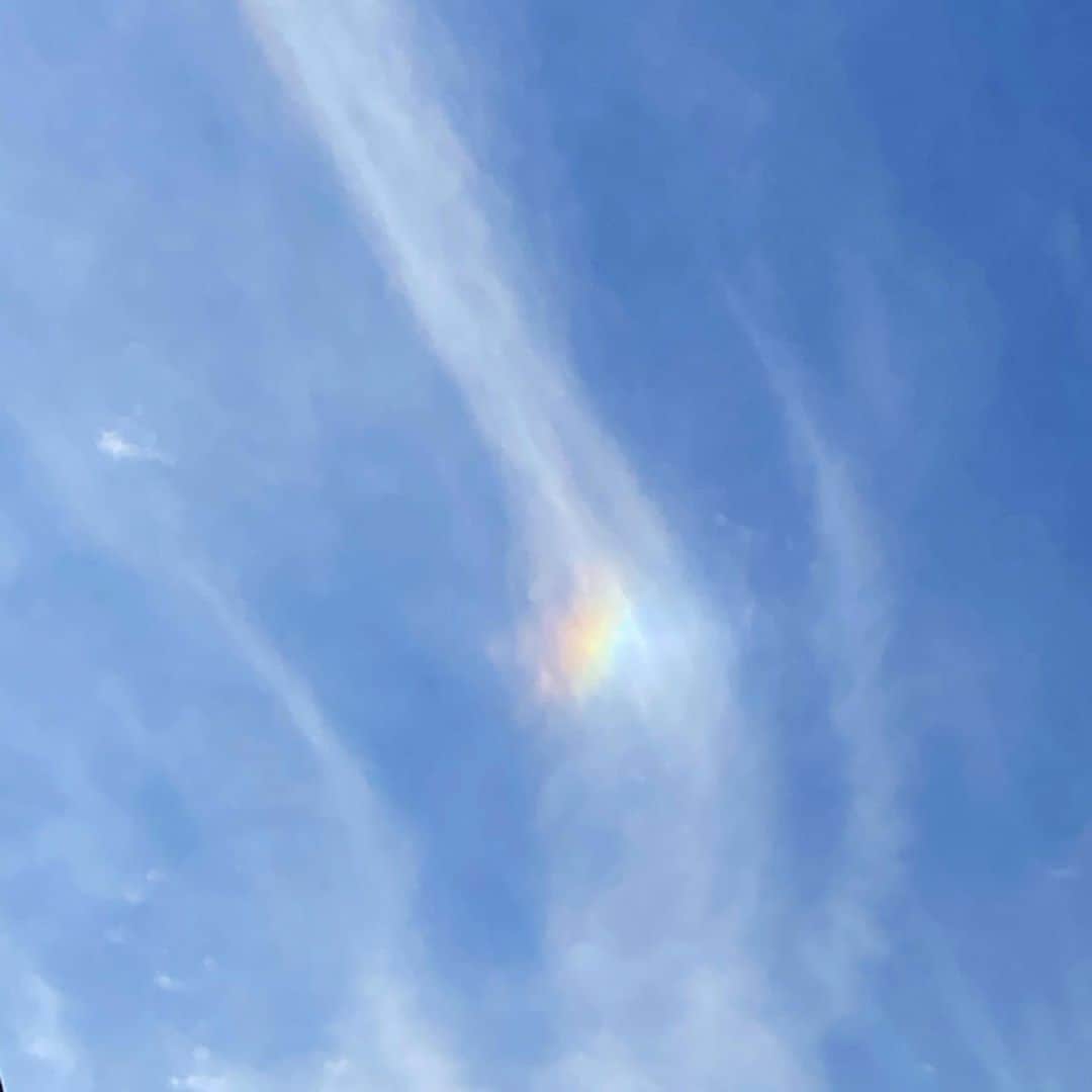 下村彩里さんのインスタグラム写真 - (下村彩里Instagram)「新橋からの中継で着た#衣装 x #景色　シリーズ . 1.3枚目 コート:#vis 上:#anatelier  下:#vis . #いつも素敵な衣装ありがとうございます . . 2枚目 #彩雲 ...！？ 昨日の朝空の写真を撮っていたら たまたま見つけた #虹色の雲 🌈 良いことがありそうな予感〜😋と ワクワクしながら出社しました笑 . 4枚目は 以前見に行った#棚田のあかり お米を育てる土地が、 夜にこんな姿に変身するなんて...🥺 . これからも日本の素敵な景色を沢山📷におさめたいです🌟 . . #棚田 #大山千枚田  #ライトは日の光で充電🔌 #日没後3時間くらいに限られたライトアップ . #下村彩里#テレビ朝日アナウンサー#テレビ朝日#報道ステーション#気象情報#アナウンサー#アナウンサー衣装#anchor#costume#october#fashion #ricefield#japan#beautifuljapan#autumn」10月27日 18時32分 - sairi.shimomura_ex