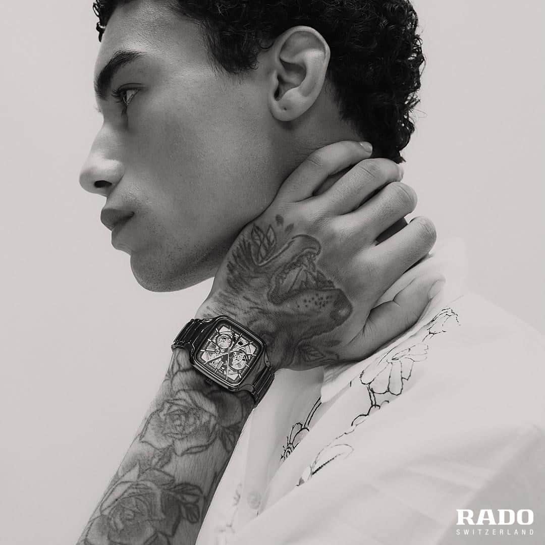 ラドーのインスタグラム：「We’ve partnered up with @Farfetch! The collaboration brings you yet another place to buy your favourite Rado watches. Have you got one on your wish list? #Rado #Farfetch #Feelit」