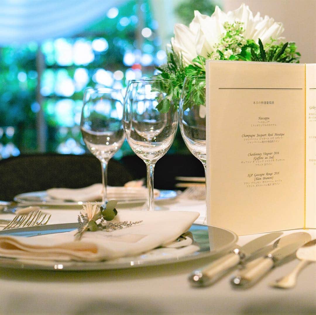 オテル・ドゥ・ミクニ(ウェディング)公式のグルメインスタ