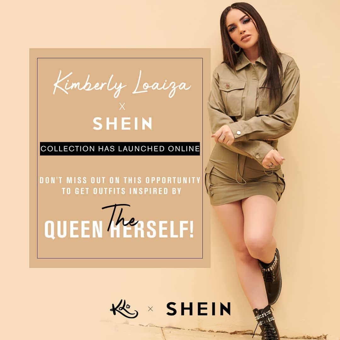 SHEINさんのインスタグラム写真 - (SHEINInstagram)「Kimberly×SHEIN's collection has launched.  You can buy the products at our online shop: http://shein.top/g3ocufl or you can download SHEIN APP to check it out.」10月27日 10時24分 - sheinofficial