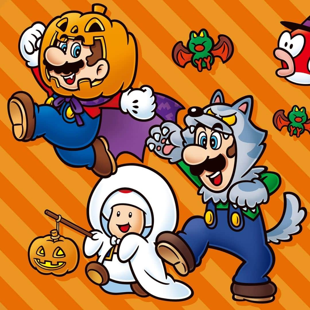 任天堂さんのインスタグラム写真 - (任天堂Instagram)「#HappyHalloween #ハロウィン #Halloween #スーパーマリオ #SUPERMARIO #Nintendo #任天堂」10月27日 12時31分 - nintendo_jp