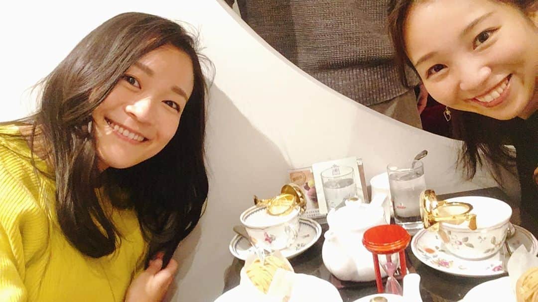 天舞音さらのインスタグラム：「まゆちゃんとデート❤️ 少しずつみんなに会えるようになってきて嬉しいなぁぁ😊」