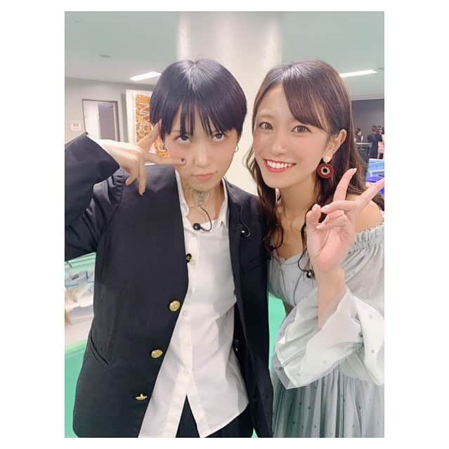 のインスタグラム：「久々の百花❤️ . かっこよさに磨きがかかってた🥺💓. オーディションのとき一緒におったの懐かしいな🤪笑 . #喉に蜘蛛飼ってた #笑笑 #似合うの #さすが」