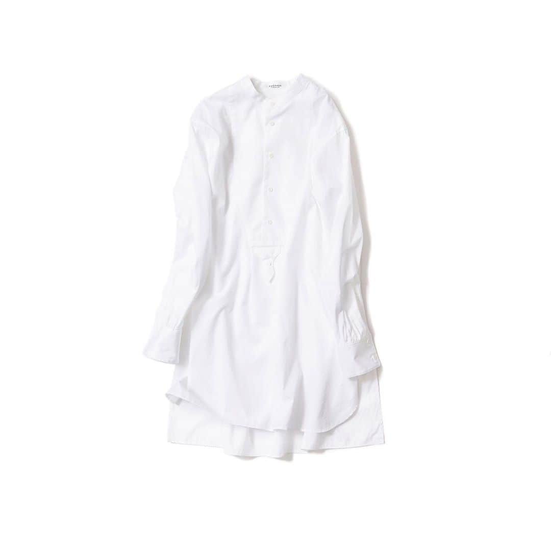 K.KSHOP_officialさんのインスタグラム写真 - (K.KSHOP_officialInstagram)「・ K.Kshop ♦️Recommended♦️ ・ ♦︎MACPHEEマカフィー/コットンブロード ボザムチュニックシャツ(White) ・ 上質なコットンブロード素材で仕立てたチュニックシャツ。19世紀初頭のメンズのドレスシャツのディテールをべースにデザインされた一着。 バックに施されたギャザーと、大胆な前後差のあるヘムラインは、軽やかで抜け感のある旬なバランス。スリムパンツにもボリュームのあるパンツにも様々なボトムスと合わせやすいアイテムです。  ・ #kkcloset #kkshop #菊池京子 #kyokokikuchi #コーディネート #coordinate #code #ootd #outfit #style #秋 #shirt #white #relax #オーバーサイズ」10月27日 15時32分 - k.kshop_official