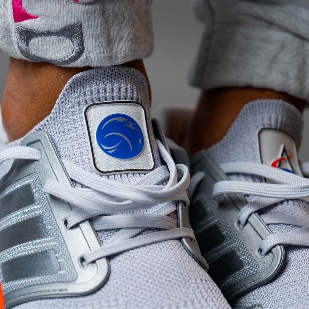 HYPEBEASTさんのインスタグラム写真 - (HYPEBEASTInstagram)「@hypebeastkicks: @adidas has prepared a “NASA” themed take on its UltraBOOST 2020 model. Focusing on the National Aeronautics and Space Administration’s iconic logo and operations, the shoe features a gray Primeknit upper framed by metallic silver TPU cages that carry the Three Stripes branding, while metallic silver-colored full-length BOOST midsoles paired with bright orange shanks and white Continental rubber outsoles round out the look. Stay tuned for its release info. ⁠⠀ Photo: @yankeekicks」10月27日 15時46分 - hypebeast