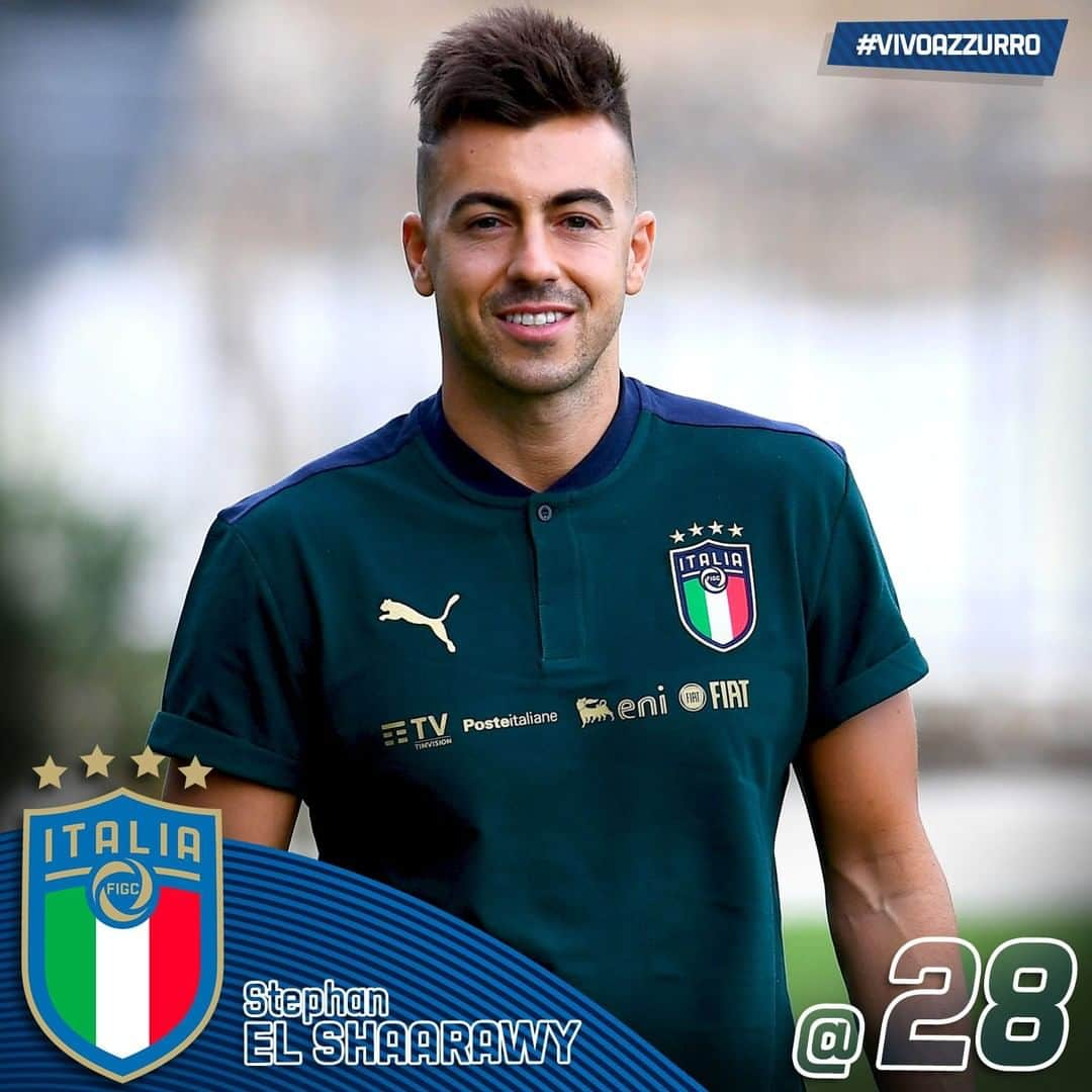 サッカーイタリア代表さんのインスタグラム写真 - (サッカーイタリア代表Instagram)「🎂 Buon compleanno a Stephan #ElShaarawy che compie 2️⃣8️⃣ anni!  Reduce da una doppietta azzurra 🇮🇹, l'attaccante del #ShanghaiShenhua vanta 26 presenze in #Nazionale e 6 gol ⚽️  #Azzurri #VivoAzzurro  🎂 Best birthday wishes to Stephan #ElShaarawy, who turns 2️⃣8️⃣ today!  After recently bagging a brace against Moldova, the Shanghai Shenhua striker has now scored six goals in 26 appearances for the #Azzurri 🇮🇹  #VivoAzzurro」10月27日 15時58分 - azzurri