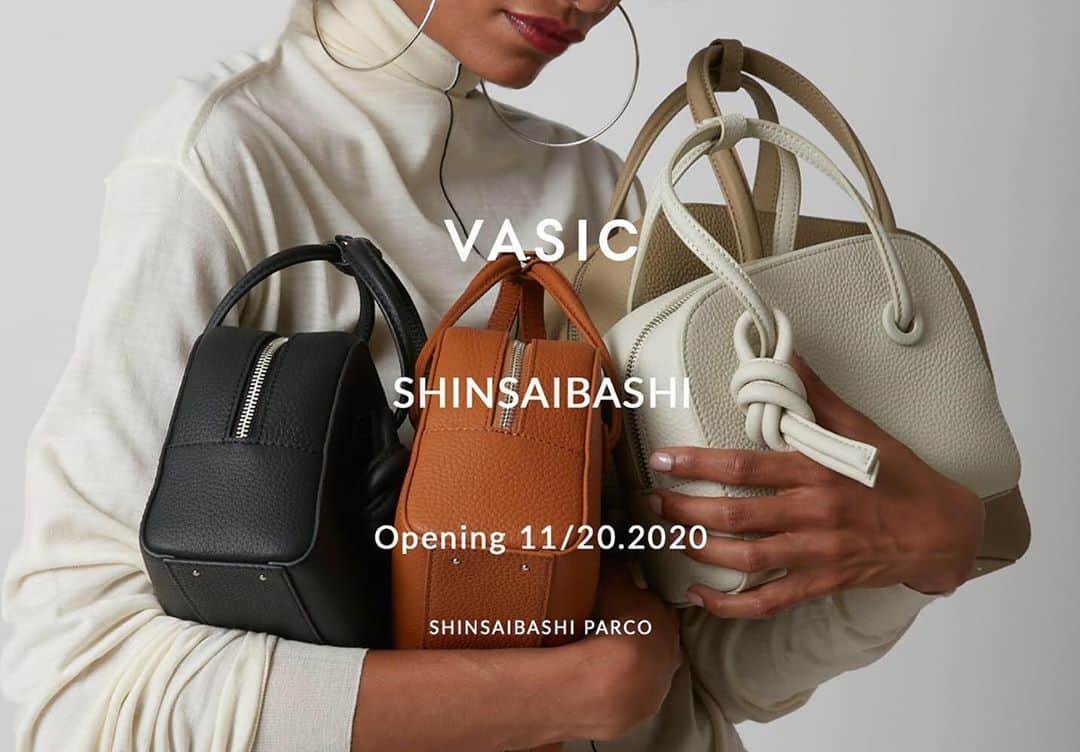 Vasic News In jpさんのインスタグラム写真 - (Vasic News In jpInstagram)「VASIC SHINSAIBASHI 2020年11月20日(金) Opening!!!  詳細はウェブサイトのNEWSをご確認下さい。  https://www.vasic-newyork.jp/news/  #vasic #vasicshinsaibashi #osaka #kansai #shinsaibashi #parco #shinsaibashiparco #new #newopening #newstore #aw20 #vasicnews」10月27日 17時35分 - vasic_japan