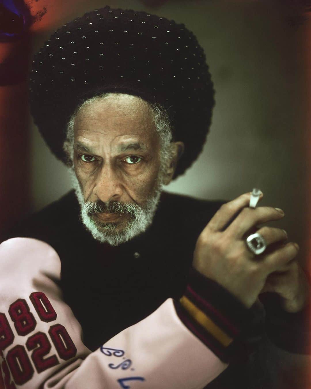 Stüssyのインスタグラム：「Don Letts in his 40th Anniversary IST Varsity Jacket, photographed by Mark Lebon.  The 40th Anniversary Collection will be available in Chapter Stores, Dover Street Market and stussy.com on Friday, October 30th.  @lettsdon @marklebon7」