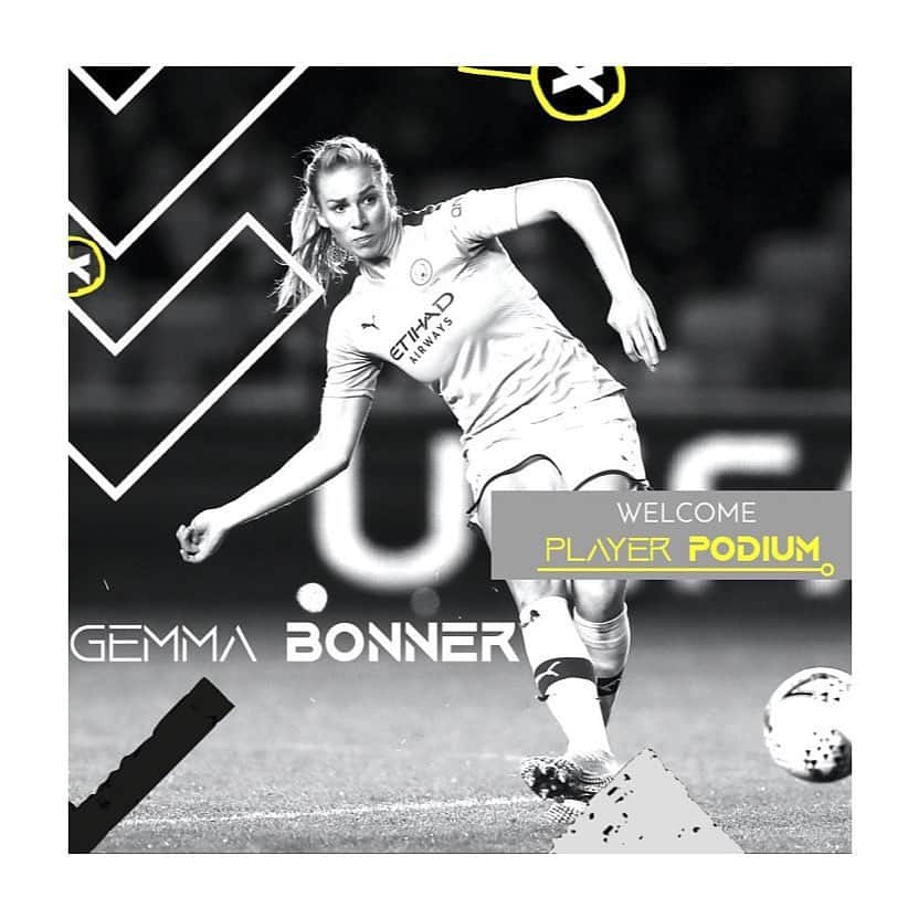 ジェンマ・ボナーのインスタグラム：「Excited to be on board + working with @playerpodium to get an extra insight into my games + performances! #alwayslearning #eliteanalysis 🤓⚽️」