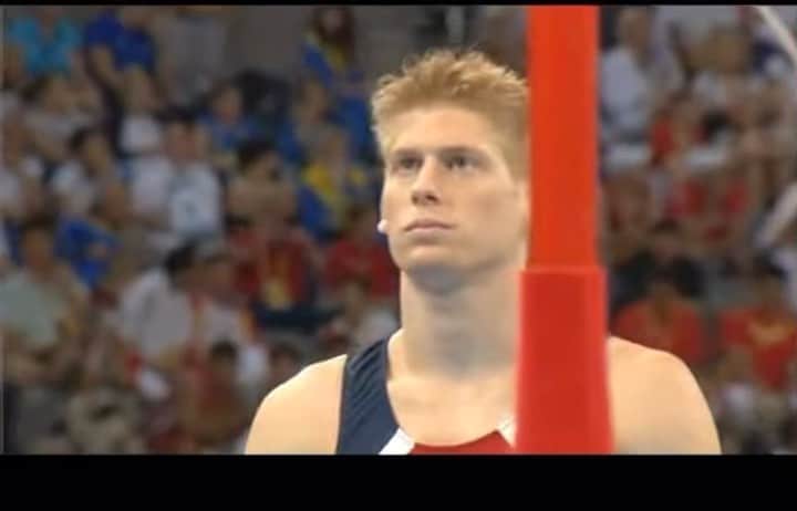 のインスタグラム：「Olympic 🥉 bronze medalist from Beijing and current University of Illinois Head Coach Justin Spring hit a clutch routine on the worlds biggest stage!  💥 @springerzz  - - - Featured Competition: 2008 Olympic Games  - - #gymnastics #gymnasticsvideos #gymnasticshighlights #artisticgymnastics #floor  #vault #parallelbars #pbars #horizontalbar #highbar #balancebeam #unevenbars #tumble #stick #flip #trampoline #handstand #strength #flexibility #balance #fitness #usagymnastics #muscle #mag #trampoline #gymnast #gymvids #athlete #gimnasia」
