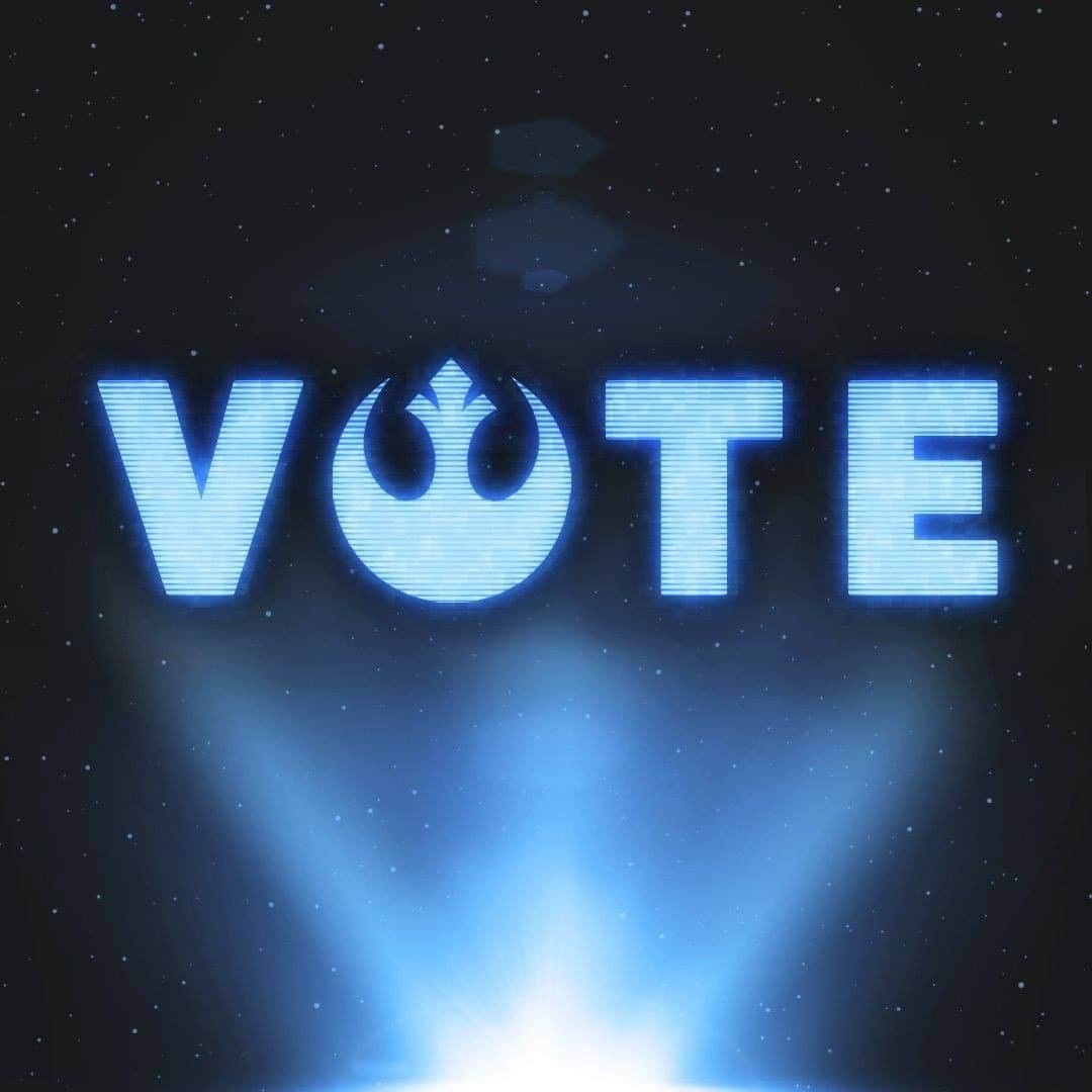 スター・ウォーズさんのインスタグラム写真 - (スター・ウォーズInstagram)「Make your voice heard.」10月28日 4時07分 - starwars