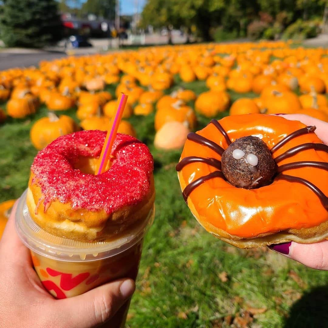 ダンキンドーナツさんのインスタグラム写真 - (ダンキンドーナツInstagram)「Sweet & spicy or sweet & scary? @rhodeislandprobz」10月28日 4時05分 - dunkin