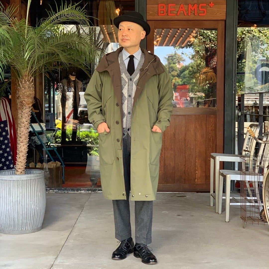 BEAMS+さんのインスタグラム写真 - (BEAMS+Instagram)「・ BEAMS PLUS STYLE  #beams #beamsplus #beamsplusharajuku #harajuku #tokyo #peacefulparka #reversible #militarycoat #alden #mensfashion #menswear #mensstyle #keepfashionalive」10月27日 19時55分 - beams_plus_harajuku