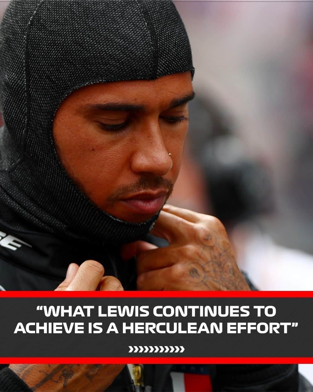 F1さんのインスタグラム写真 - (F1Instagram)「A remarkable tribute to @lewishamilton 👏 (swipe 👈)  @martinbrundlef1 knows a thing or two about F1 - he raced against the likes of Ayrton Senna and Michael Schumacher, and scored nine podiums during a 158-race career. Since retiring from driving the Briton has become one of the most respected commentators in sport  #F1 #Formula1 @skysportsf1」10月27日 20時09分 - f1