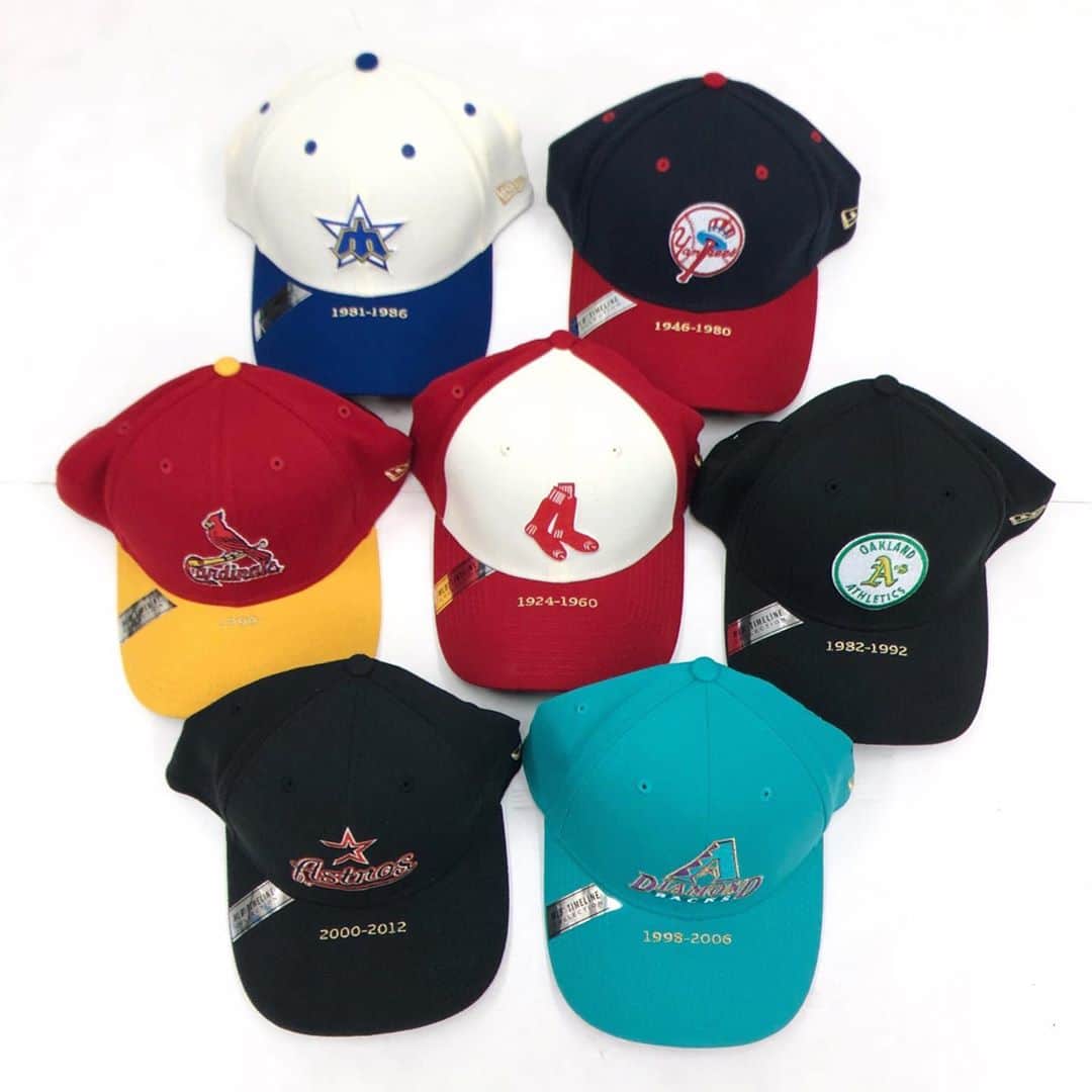 セレクションスタッフのインスタグラム：「.﻿ 懐かしのクラシックロゴCAP🧢﻿ 伸縮素材の快適なフィット感が特徴の39THIRTYです。﻿ 柔らかい被り心地で窮屈感なし♪﻿ ﻿ ﻿  #mlb #mlb好きな人と繋がりたい #mlb好き集まれ🇺🇸 #メジャーリーグ #野球好きな人と繋がりたい #草野球好きな人と繋がりたい #草野球 #スポーツミックス #レトロコーデ #セレクション新宿 #セレクション大阪 #レッドソックス #マリナーズ #カージナルス #ヤンキース #ヤンキースキャップ #ニューエラキャップ #レッドソックス #アスレチックス」