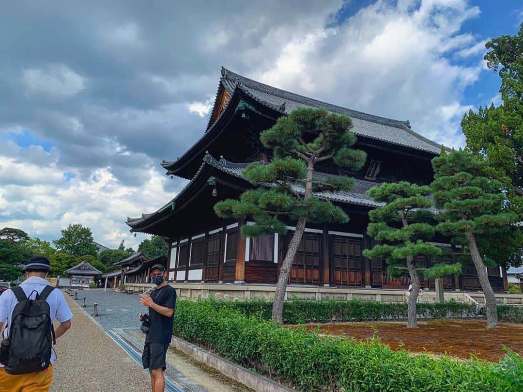 山川就史のインスタグラム：「Kyoto memory  #ig_japan #japanlife #tokyolife #instajapan #jj #picoftheday #tbt #love #japan #tokyo #swag #instagood  #tflers #beautiful #funjaran #kyoto #temple」