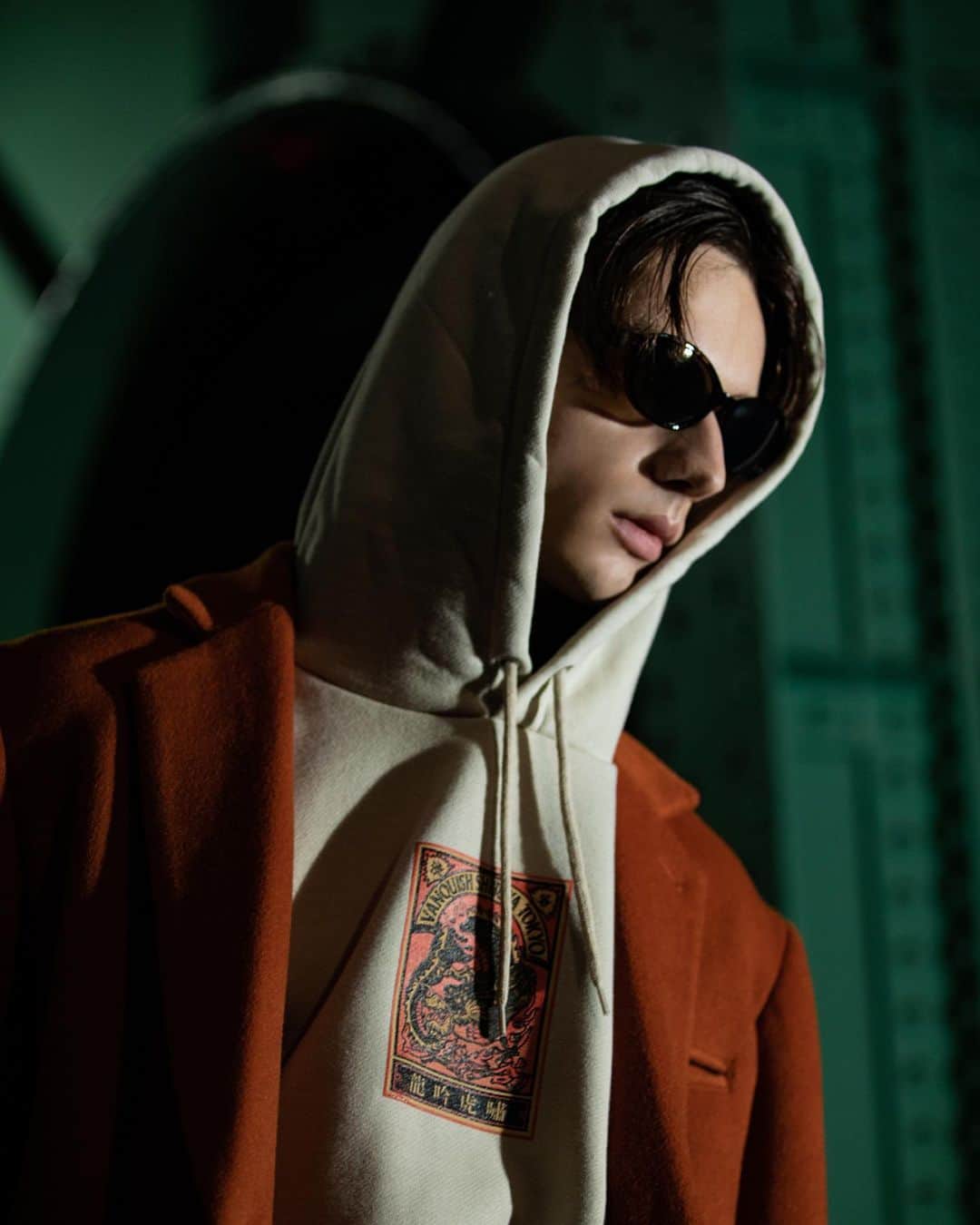 ヴァンキッシュのインスタグラム：「■ Narrow Wool Chester Coat[VJJ045] Color:Orange/Black/Charcoalgray/Navy Size:S/M/L/XL JPY 24,200 (tax included)  ㅤㅤㅤㅤㅤㅤㅤㅤㅤㅤㅤㅤ Shop link bio！ ——————————————— ‪#VANQUISH #vanquishjp」